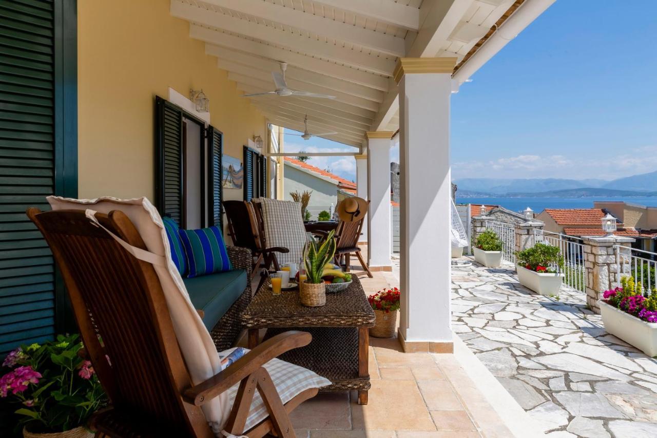 Solaris Methea- Luxury Central Villa By The Castle Kassiopi Eksteriør billede